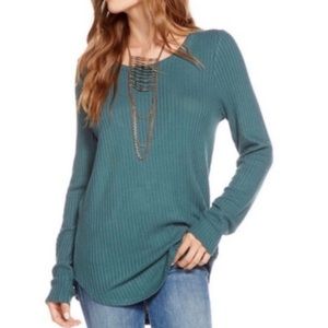 Chaser Waffle Knit Thermal Top